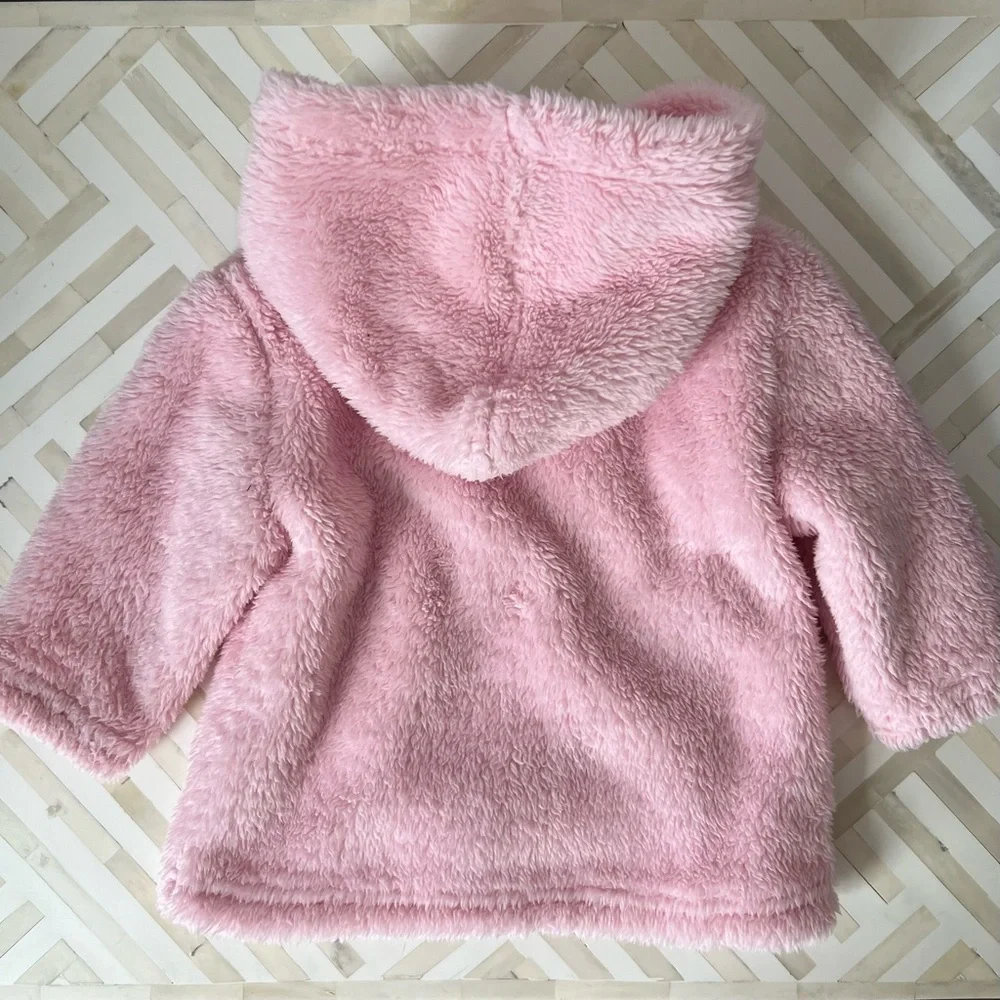 HANNA ANDERSSON Baby Pink Jacket, 3-6mo